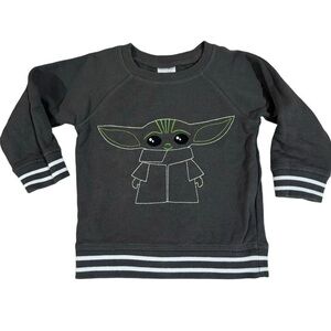 Star Wars x Hanna Andersson Yoda Grogu Sweatshirt Size 130cm 8